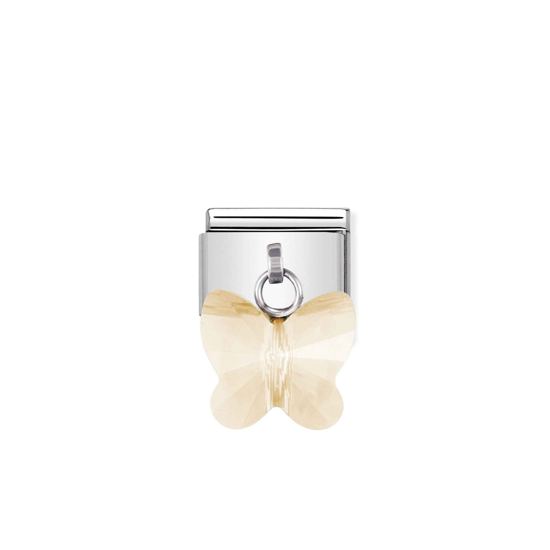 Nomination Classic Champagne Dangle Butterfly Charm - MococoNomination030604/218033497213440Charms
