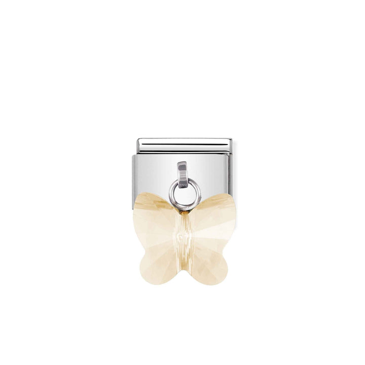 Nomination Classic Champagne Dangle Butterfly Charm - MococoNomination030604/218033497213440Charms