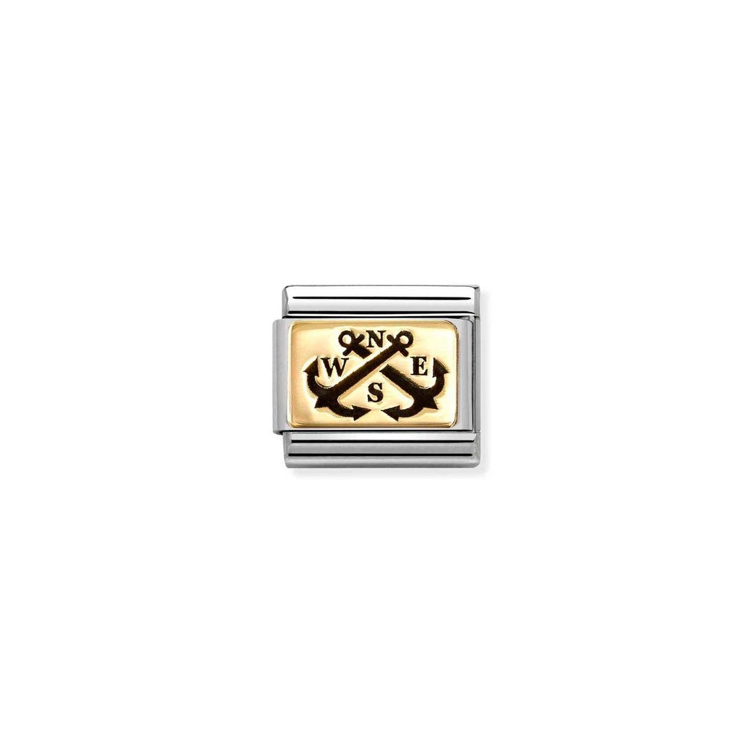 Nomination Classic Gold NSWE Anchors Charm - MococoNomination030166/628033497552891Charms and Links