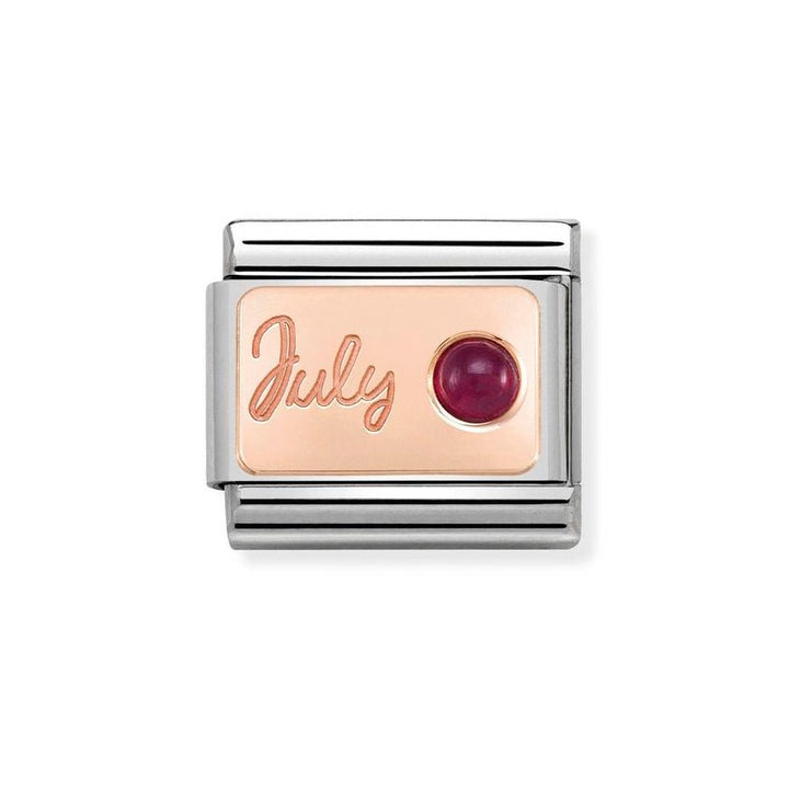 Nomination Classic Rose Gold Birth Month Stone Charm - MococoNomination430508/078033497441096Charms and Links