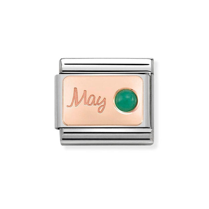 Nomination Classic Rose Gold Birth Month Stone Charm - MococoNomination430508/058033497441072Charms and Links