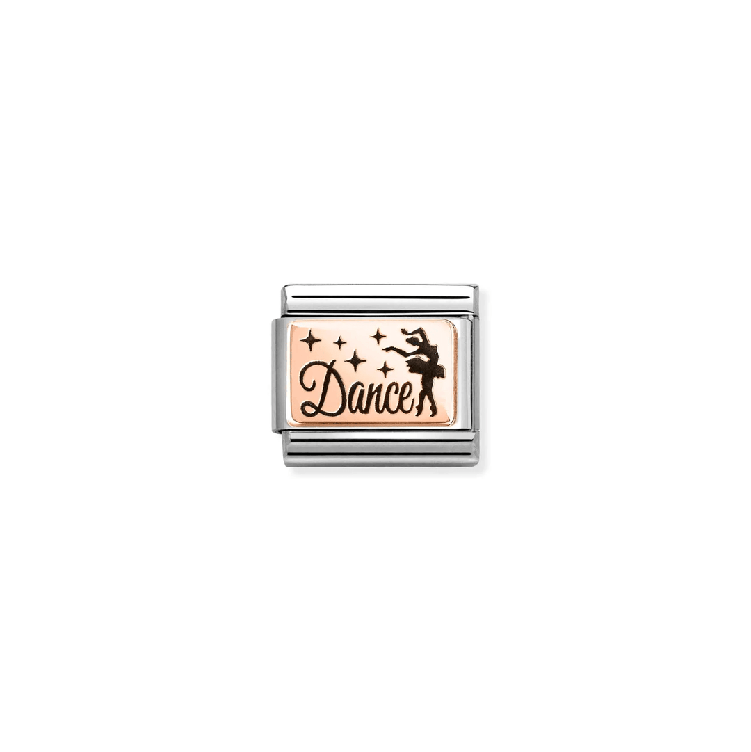 Nomination Classic Rose Gold Dance Charm - MococoNomination430111/298033497565594Charms and Links