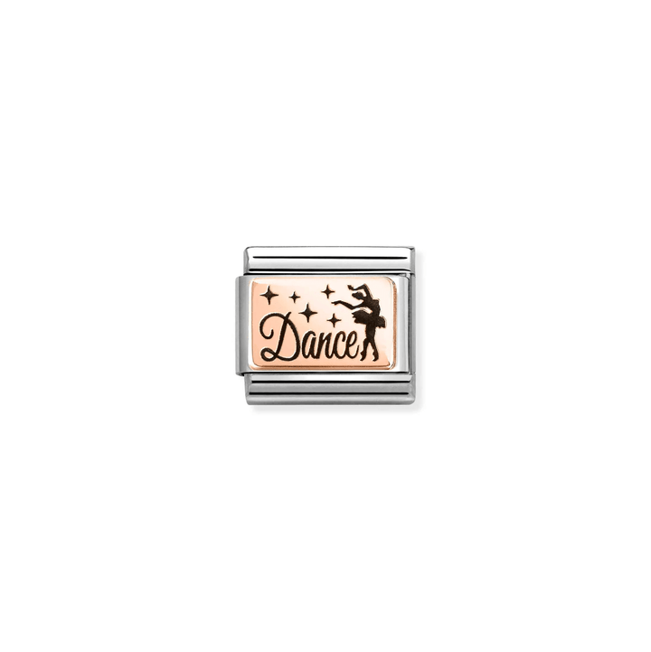 Nomination Classic Rose Gold Dance Charm - MococoNomination430111/298033497565594Charms and Links