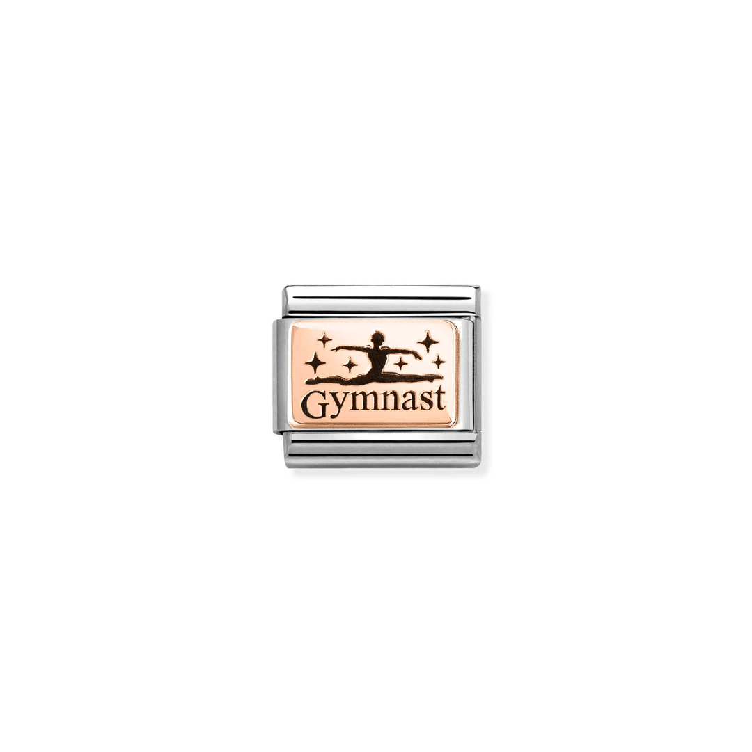 Nomination Classic Rose Gold Gymnast Charm - MococoNomination430111/308033497565600Charms and Links
