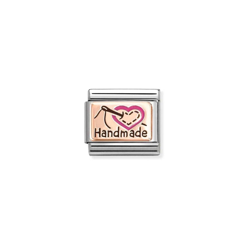 Nomination Classic Rose Gold Handmade Heart Charm - MococoNomination430204/018033497549693Charms and Links