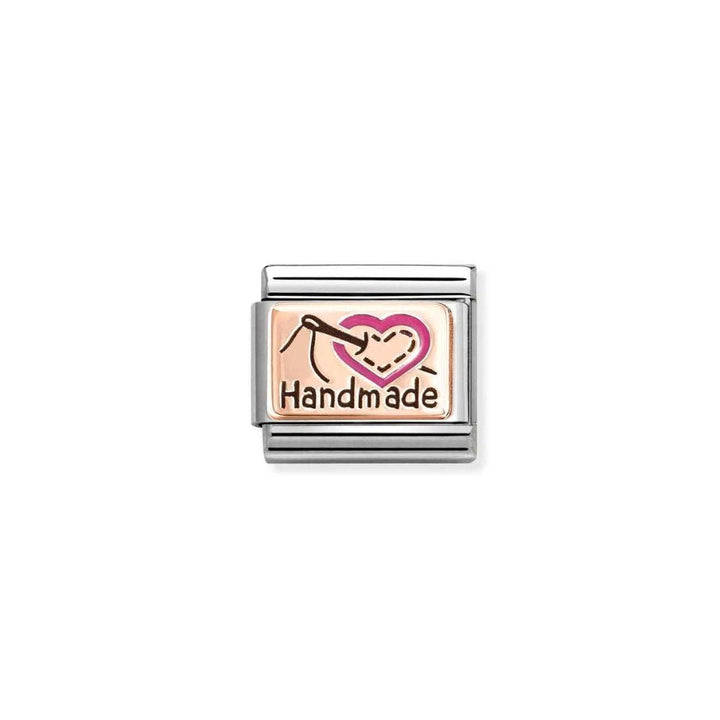 Nomination Classic Rose Gold Handmade Heart Charm - MococoNomination430204/018033497549693Charms and Links