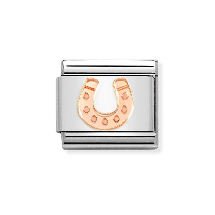 Nomination Classic Rose Gold Horseshoe Charm - MococoNomination430104/438033497528315Charms and Links
