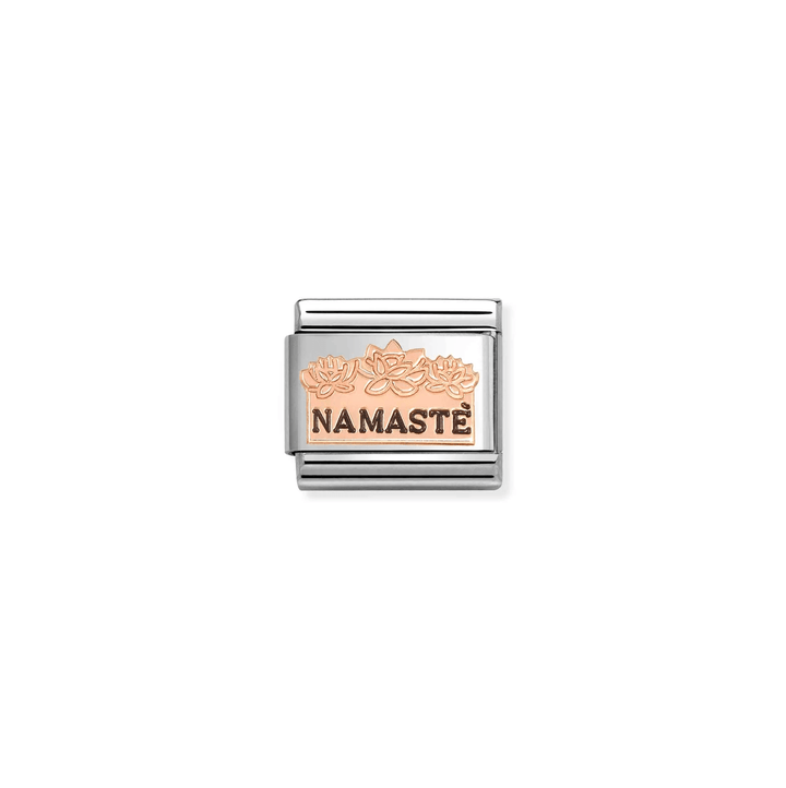 Nomination Classic Rose Gold Namaste Charm - MococoNomination430202/438033497565655Charms and Links