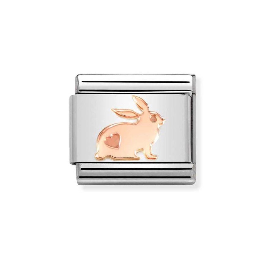 Nomination Classic Rose Gold Rabbit Charm - MococoNomination430104/508033497528384Charms and Links