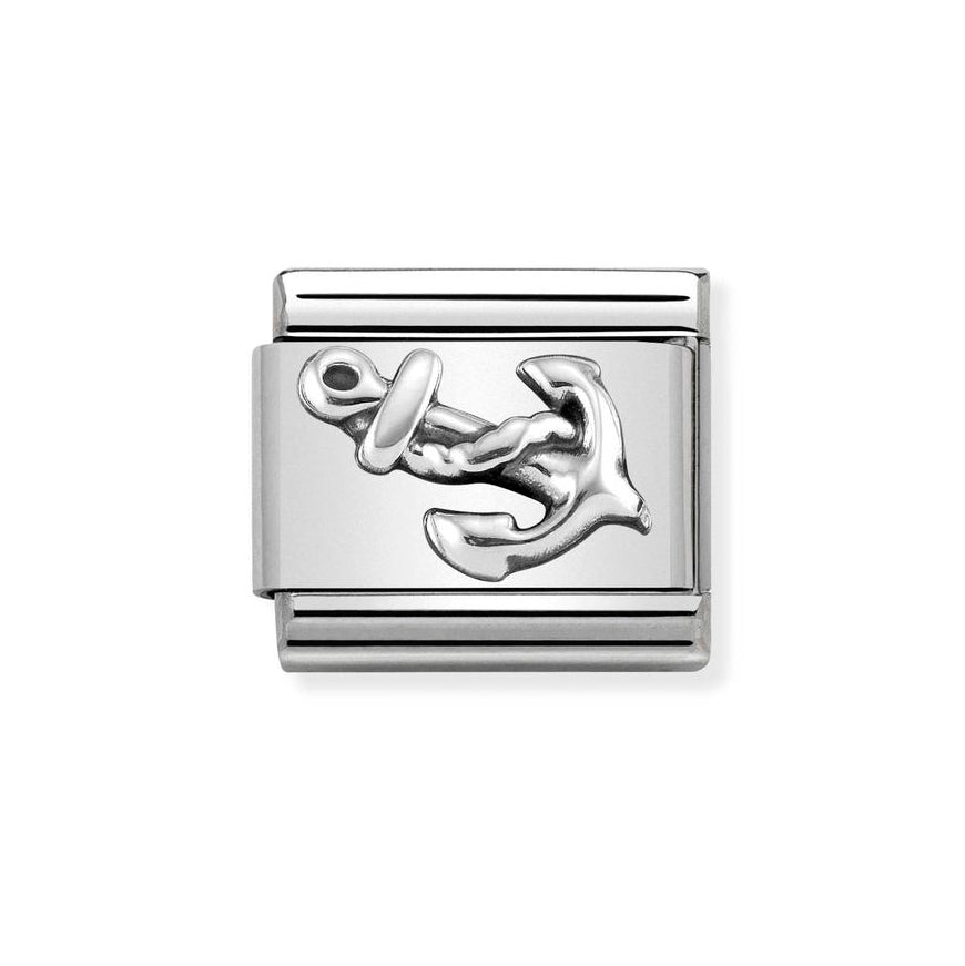 Nomination Classic Silver Anchor Charm - MococoNomination330101/278033497443625Charms and Links