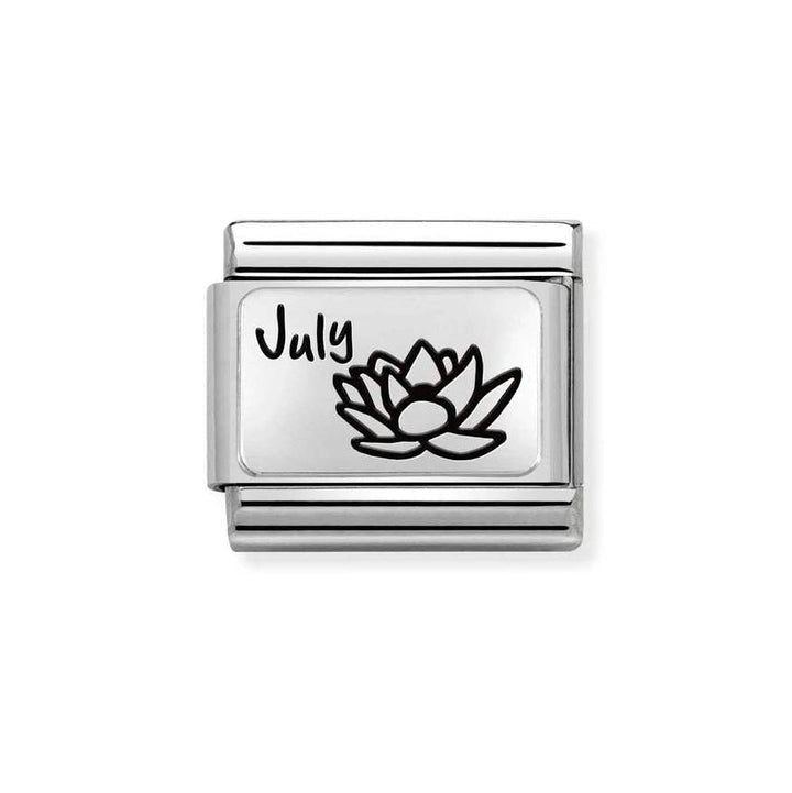 Nomination Classic Silver Birth Month Flower Charm - MococoNomination330112/198033497510747Charms and Links