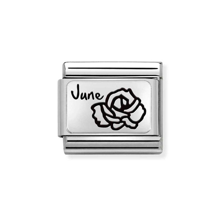 Nomination Classic Silver Birth Month Flower Charm - MococoNomination330112/188033497510730Charms and Links