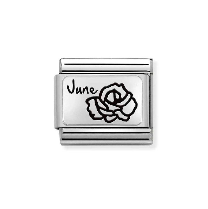 Nomination Classic Silver Birth Month Flower Charm - MococoNomination330112/188033497510730Charms and Links
