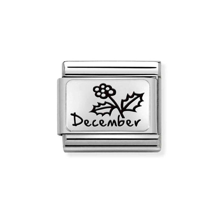 Nomination Classic Silver Birth Month Flower Charm - MococoNomination330112/248033497510792Charms and Links