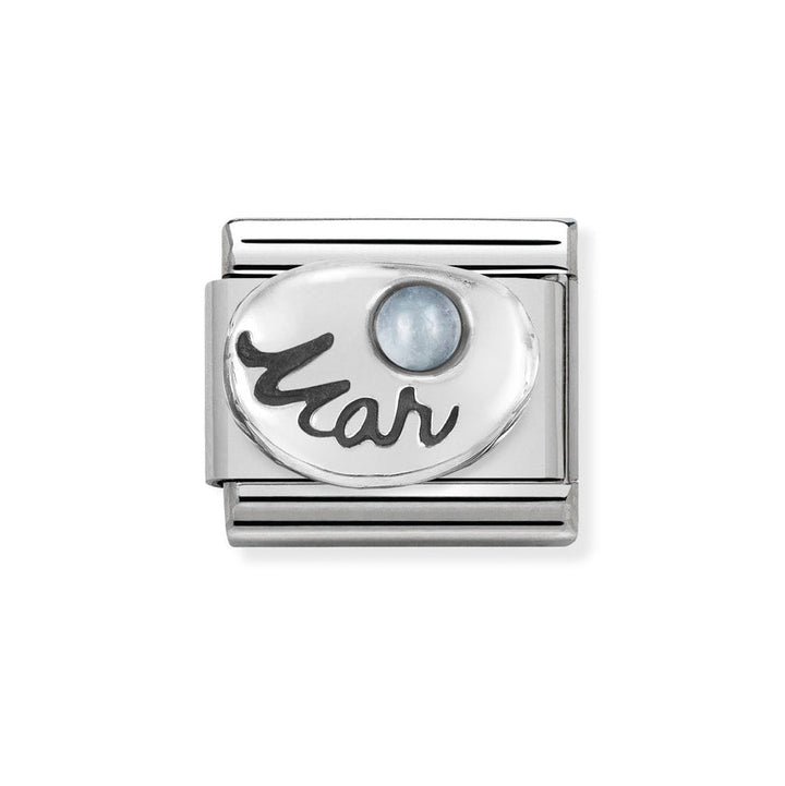 Nomination Classic Silver Birth Month Stone Charm - MococoNomination330505/038033497484123Charms and Links