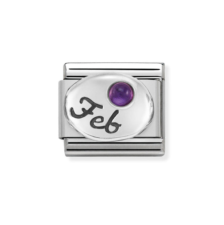 Nomination Classic Silver Birth Month Stone Charm - MococoNomination330505/028033497484116Charms and Links