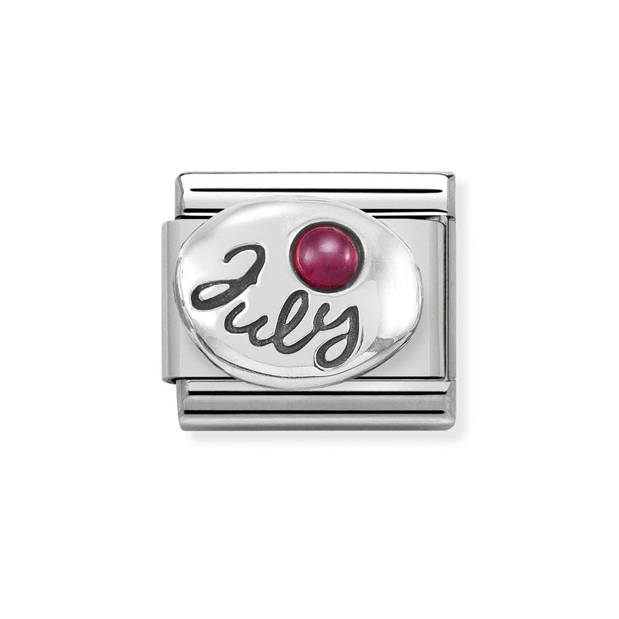 Nomination Classic Silver Birth Month Stone Charm - MococoNomination330505/078033497484161Charms and Links