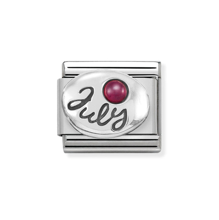 Nomination Classic Silver Birth Month Stone Charm - MococoNomination330505/078033497484161Charms and Links