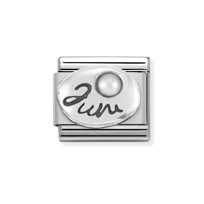 Nomination Classic Silver Birth Month Stone Charm - MococoNomination330505/068033497484154Charms and Links
