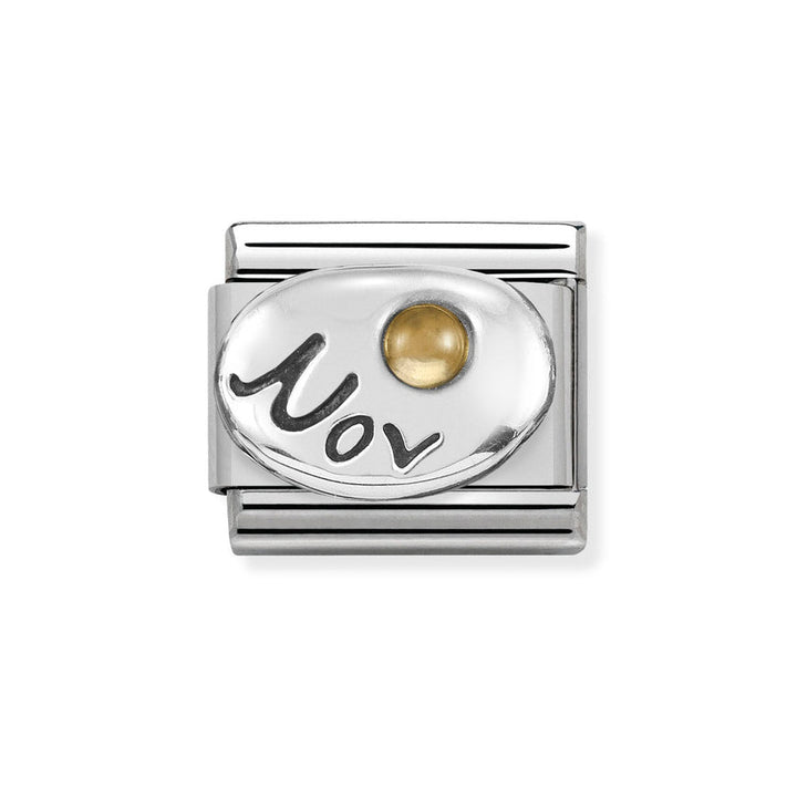 Nomination Classic Silver Birth Month Stone Charm - MococoNomination330505/118033497484208Charms and Links