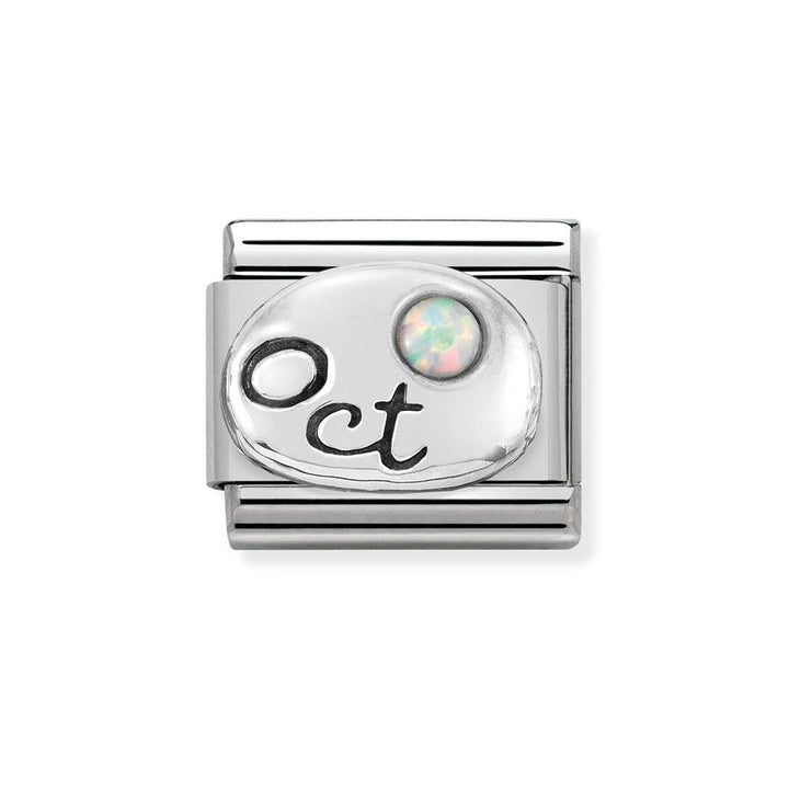 Nomination Classic Silver Birth Month Stone Charm - MococoNomination330505/108033497484192Charms and Links