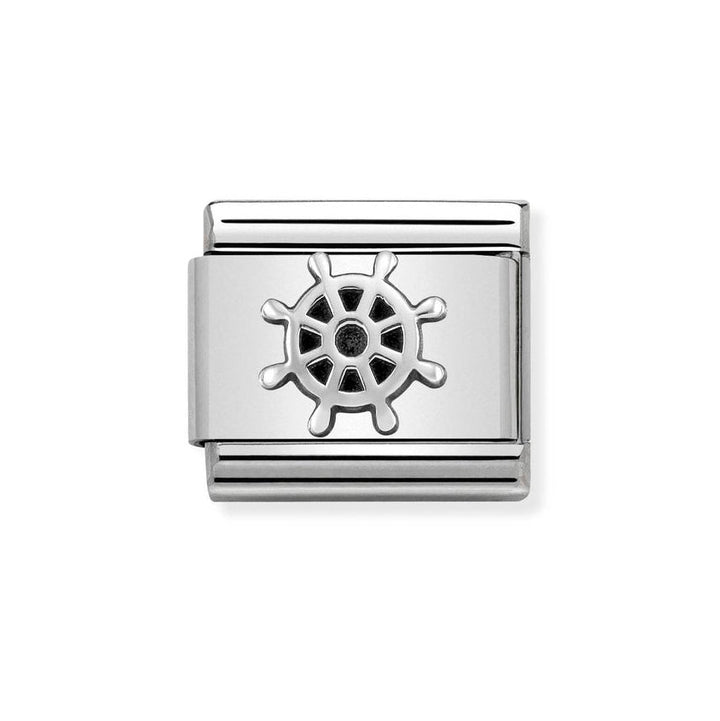 Nomination Classic Silver Boat Wheel Charm - MococoNomination330101/268033497443618Charms and Links