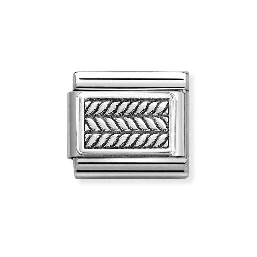 Nomination Classic Silver Chains Detail Charm - MococoNomination330102/618033497537690Charms and Links