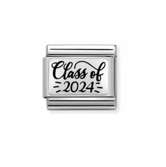 Nomination Classic Silver Class of 2024 Charm - MococoNomination330102/588033497536389Charms and Links