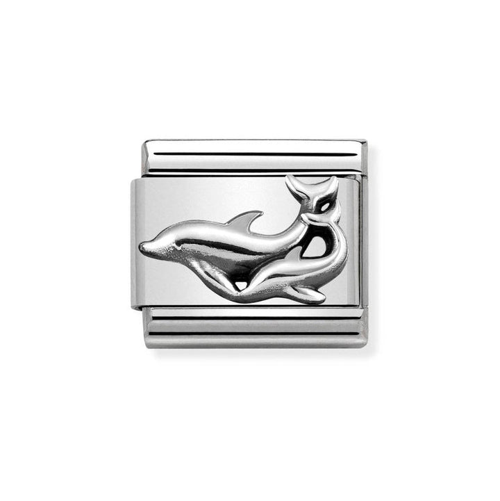 Nomination Classic Silver Dolphins Charm - MococoNomination330101/298033497443649Charms and Links