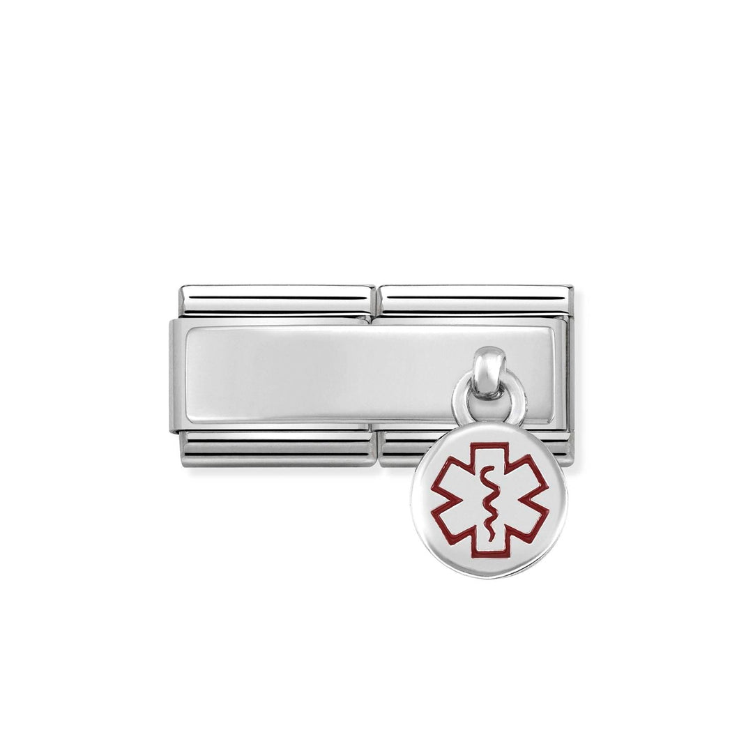 Nomination Classic Silver Engravable Medical Alert Charm - MococoNomination330780/02/WEB8033497465368Charms and Links