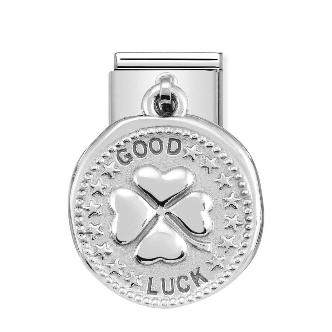 Nomination Classic Silver Good Luck Pendant Charm - MococoNomination331804/078033497455260Charms and Links