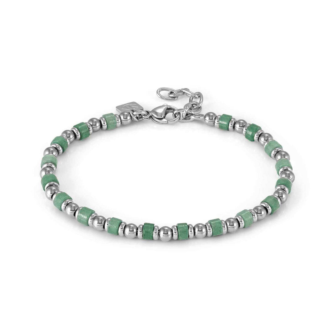 Nomination Classic Silver Instinct Green Aventurine Bracelet - MococoNomination027931/0288033497560865Charms and Links
