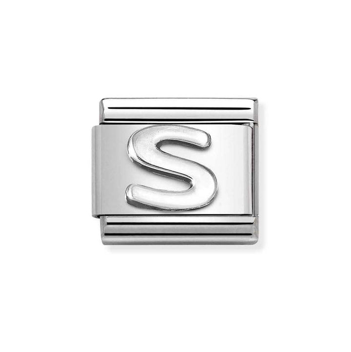 Nomination Classic Silver Letter Initials A - Z Charms - MococoNomination330113/198033497528063Charms