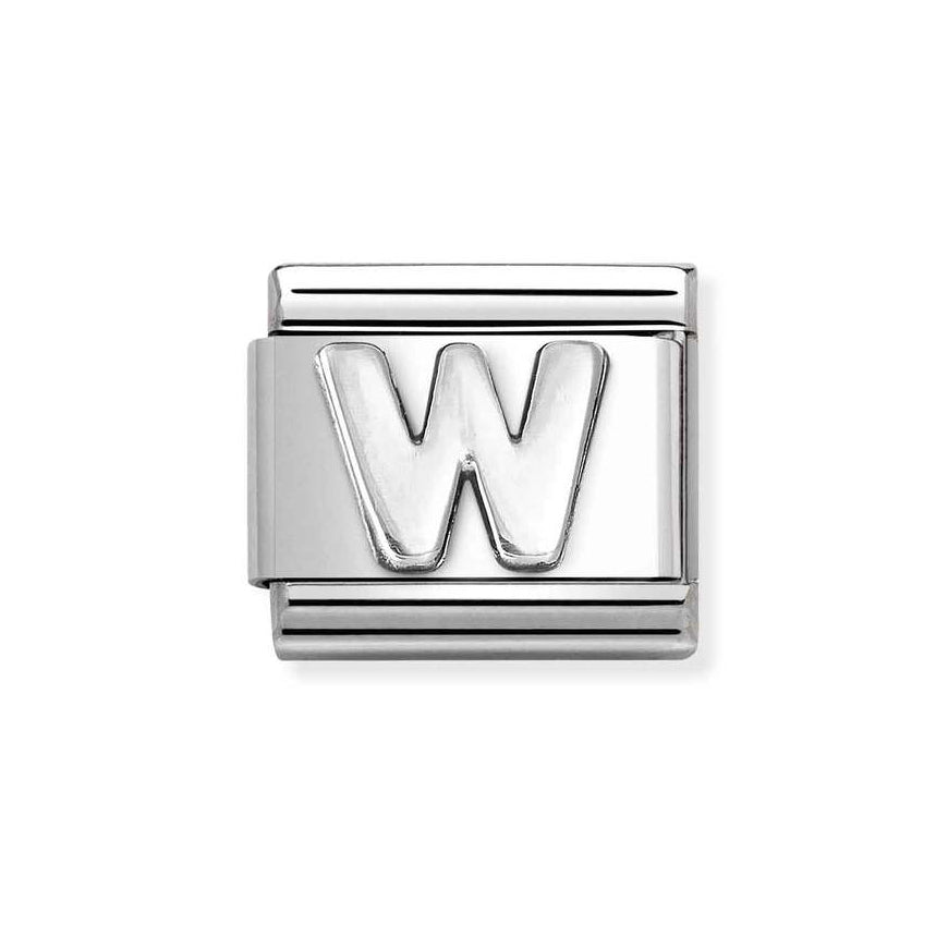 Nomination Classic Silver Letter Initials A - Z Charms - MococoNomination330113/238033497528100Charms