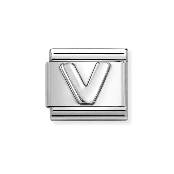 Nomination Classic Silver Letter Initials A - Z Charms - MococoNomination330113/228033497528094Charms