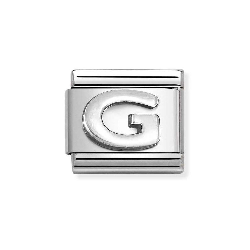 Nomination Classic Silver Letter Initials A - Z Charms - MococoNomination330113/078033497527943Charms