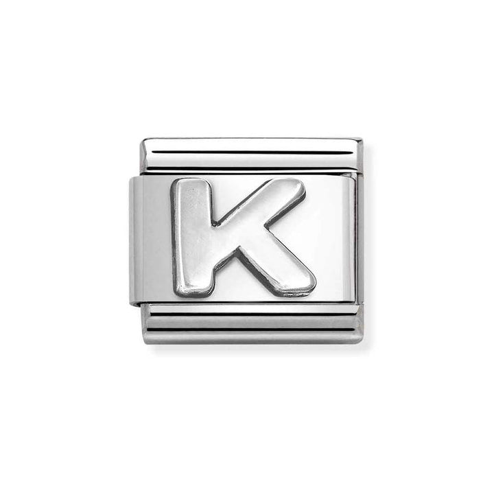 Nomination Classic Silver Letter Initials A - Z Charms - MococoNomination330113/118033497527981Charms