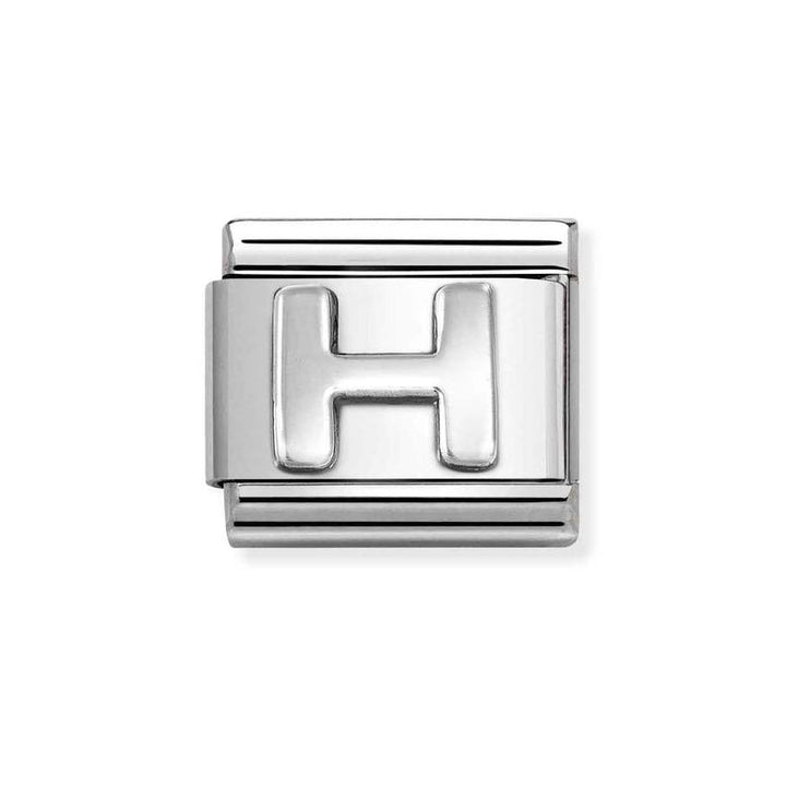 Nomination Classic Silver Letter Initials A - Z Charms - MococoNomination330113/088033497527950Charms