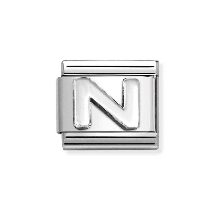 Nomination Classic Silver Letter Initials A - Z Charms - MococoNomination330113/148033497528018Charms