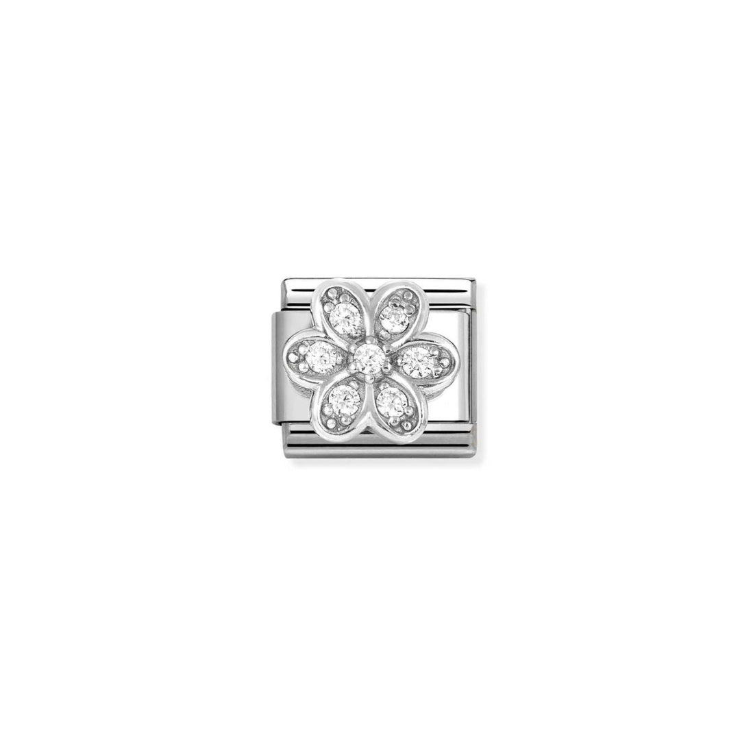 Nomination Classic Silver Pave Daisy Charm - MococoNomination330322/068033497565907Charms and Links