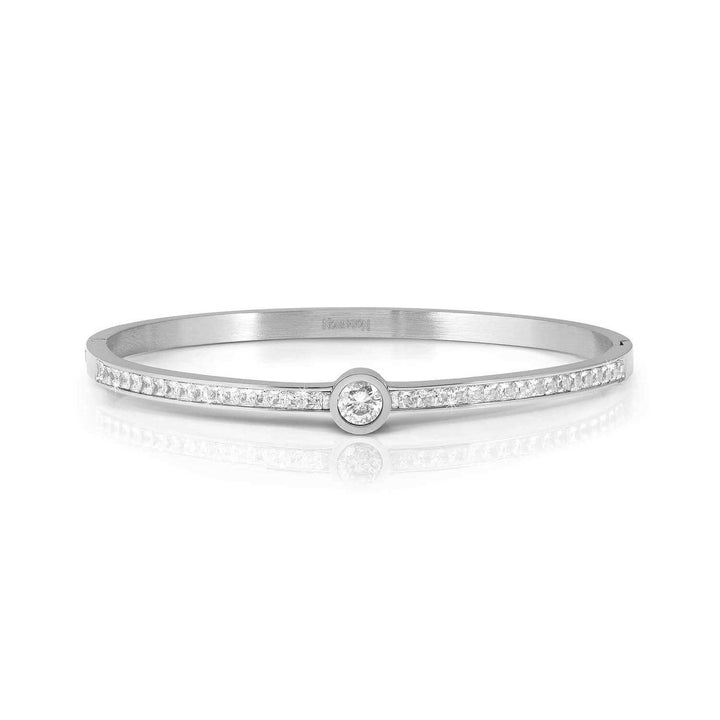 Nomination Classic Silver Pretty Pave Medium Bangle - MococoNomination029520/0018033497562876Charms and Links
