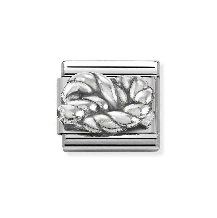 Nomination Classic Silver Rope Knot Charm - MococoNomination330101/618033497528193Charms and Links