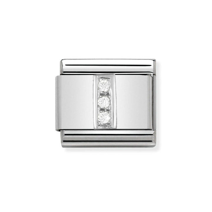 Nomination Classic Silver Sparkle Letter Initials A - Z Charms - MococoNomination330301/098033497273970Charms