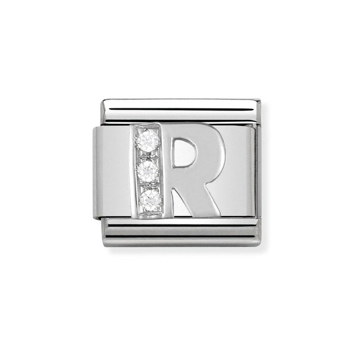 Nomination Classic Silver Sparkle Letter Initials A - Z Charms - MococoNomination330301/188033497274052Charms