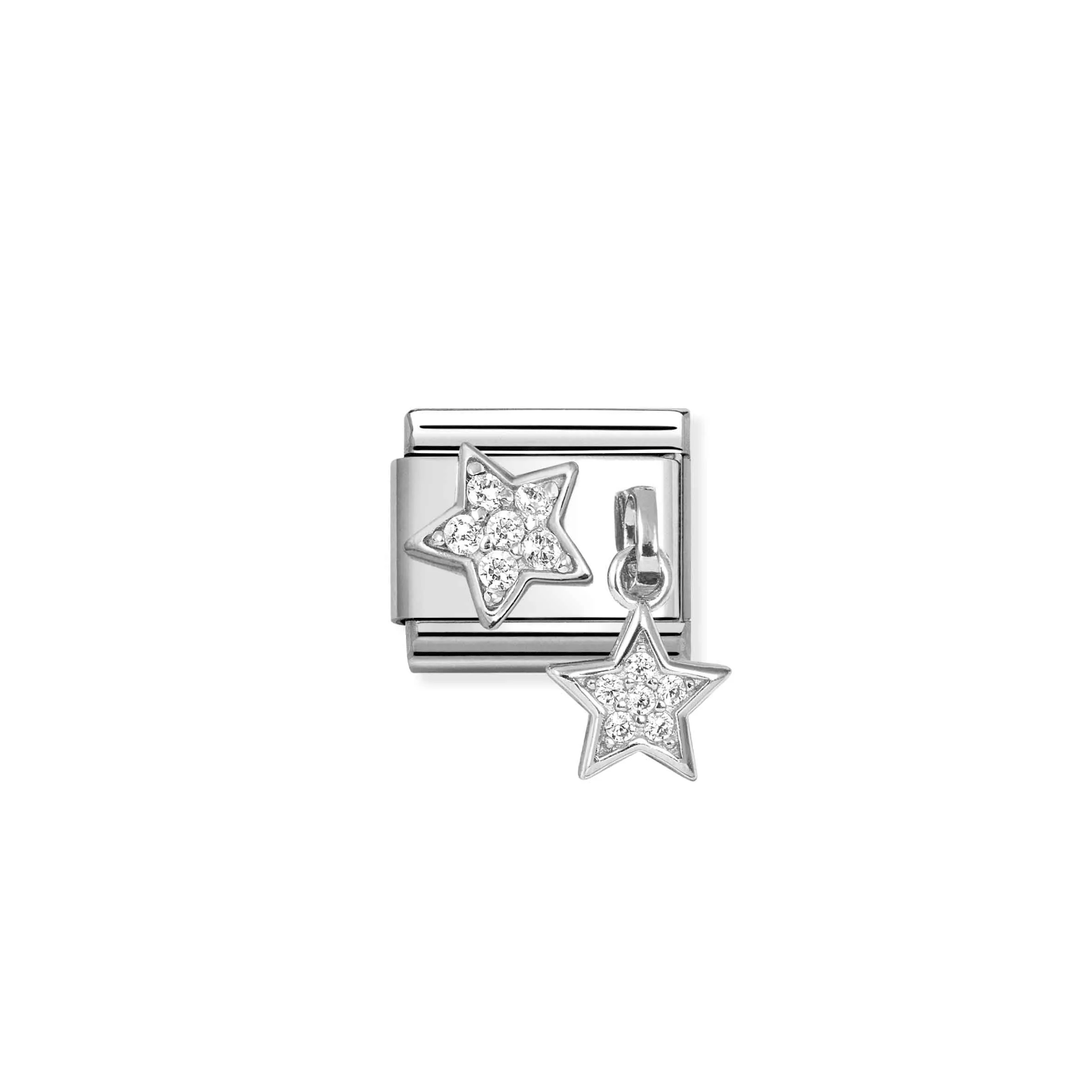 Nomination Classic Silver Star and Star Charm - MococoNomination331817/168033497566171Charms and Links