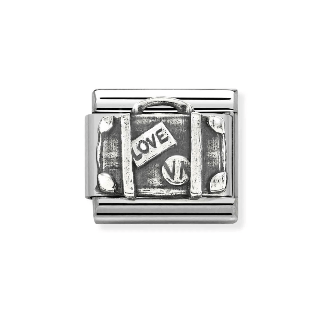 Nomination Classic Silver Suitcase Charm - MococoNomination330101/628033497528209Charms and Links
