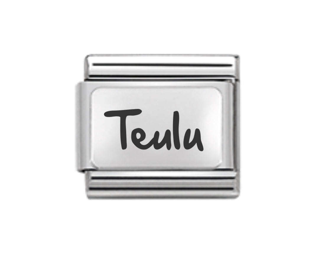 Nomination Classic Silver Teulu Charm - MococoNomination330104/teulu8033497432780Charms