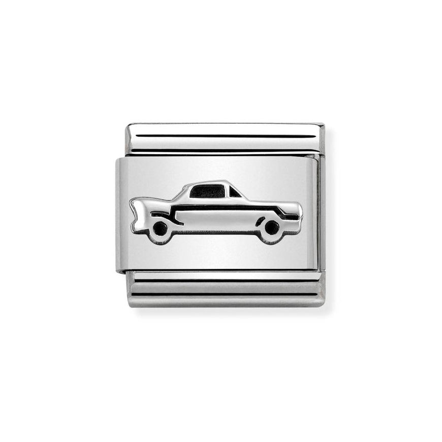 Nomination Classic Silver Vintage Car Charm - MococoNomination330101/338033497443687Charms and Links