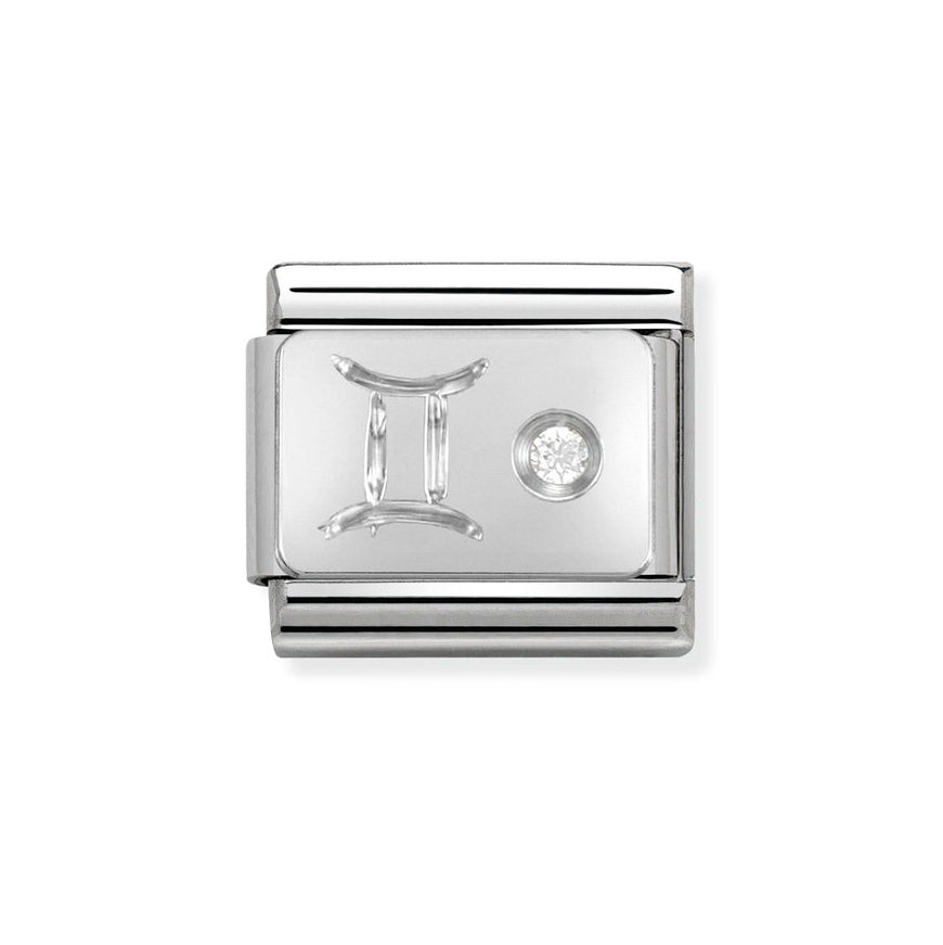 Nomination Classic Silver Zodiac Star Sign Charm - MococoNomination330302/038033497274410Charms and Links