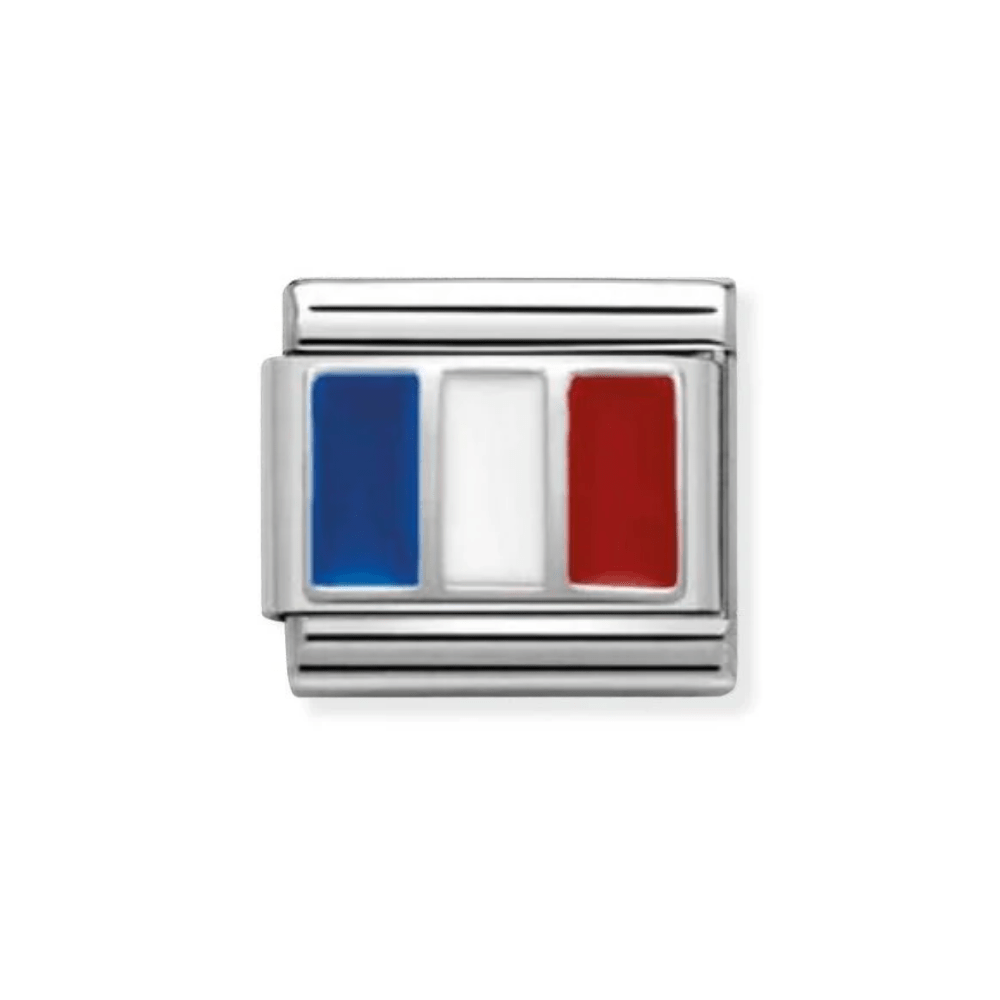 Nomination Classic Sterling Silver France Flag Enamel Charm - MococoNomination330207/128033497412324Charms